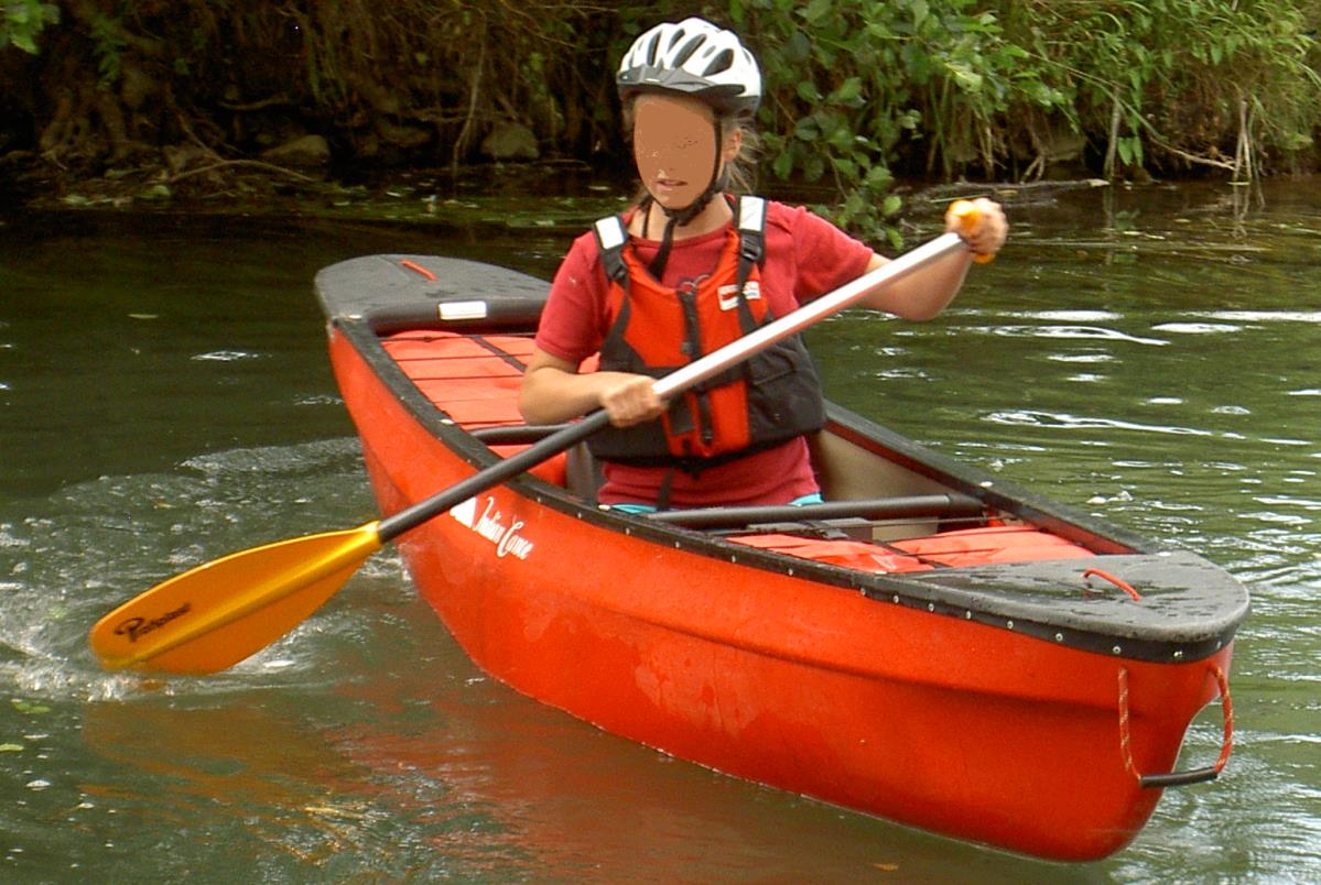 Open Canoe Wildwassercanadier Rodeo Indian Canoe